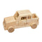 QTOYS - Wooden Safari Jeep Truck